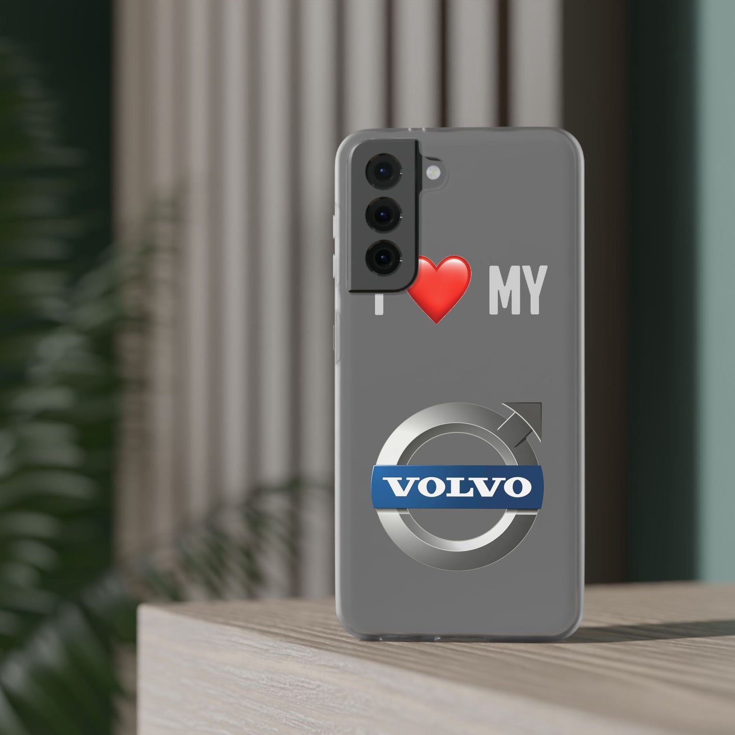 I  Love My Volvo Phone Case – Slim Flexible Protective Cover