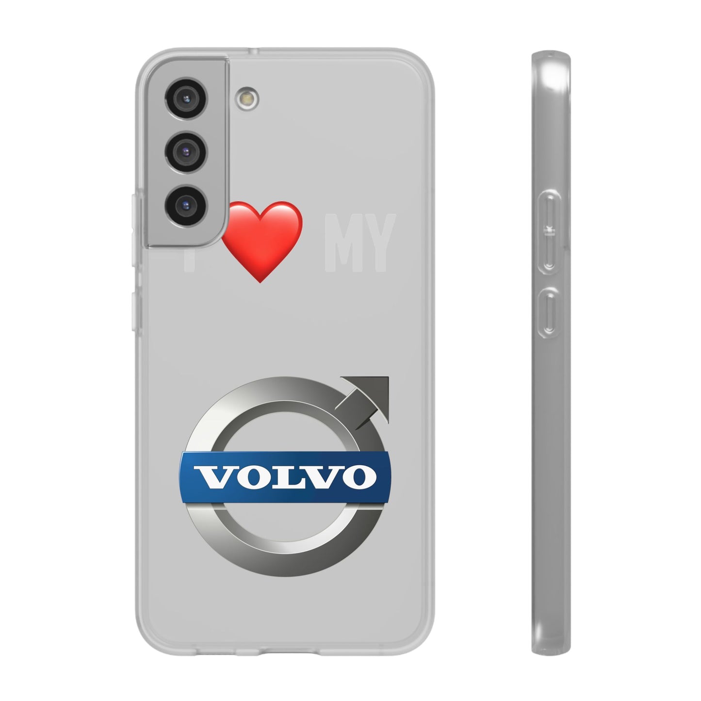 I  Love My Volvo Phone Case – Slim Flexible Protective Cover