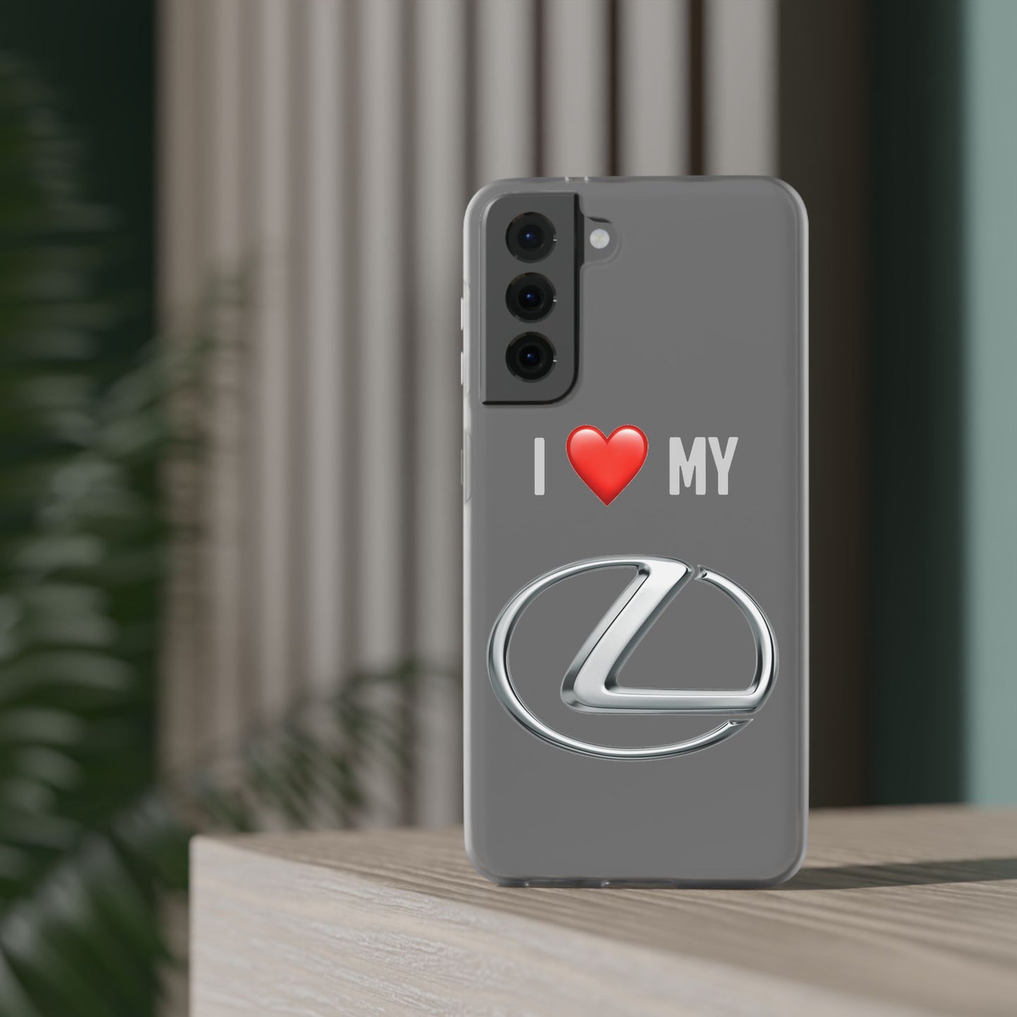 Lexus Phone Case - Flexible And Frosted TPU Plastic I Love My Lexus Phone Case
