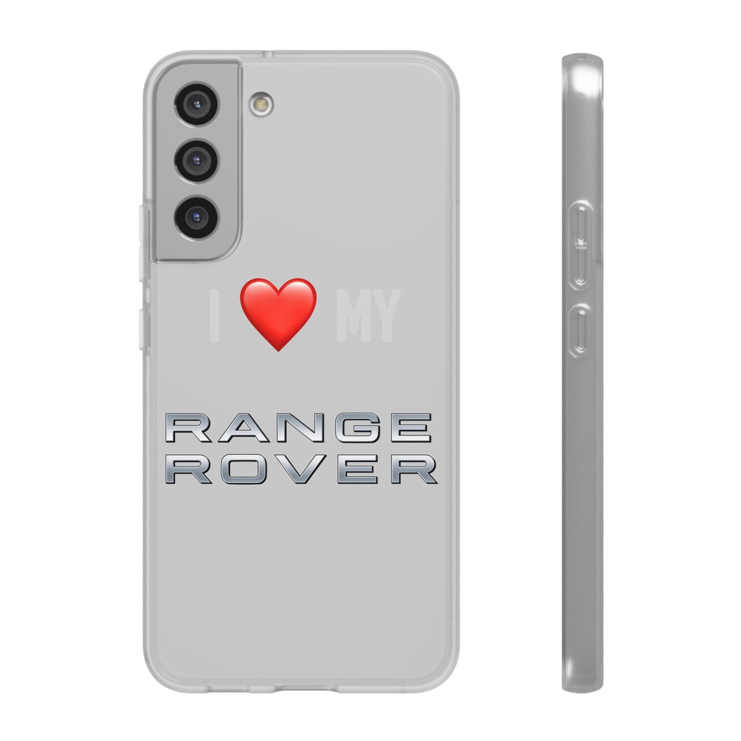 Range Rover Phone Case - Flexible And Frosted TPU Plastic I Love My Range Rover Phone Case