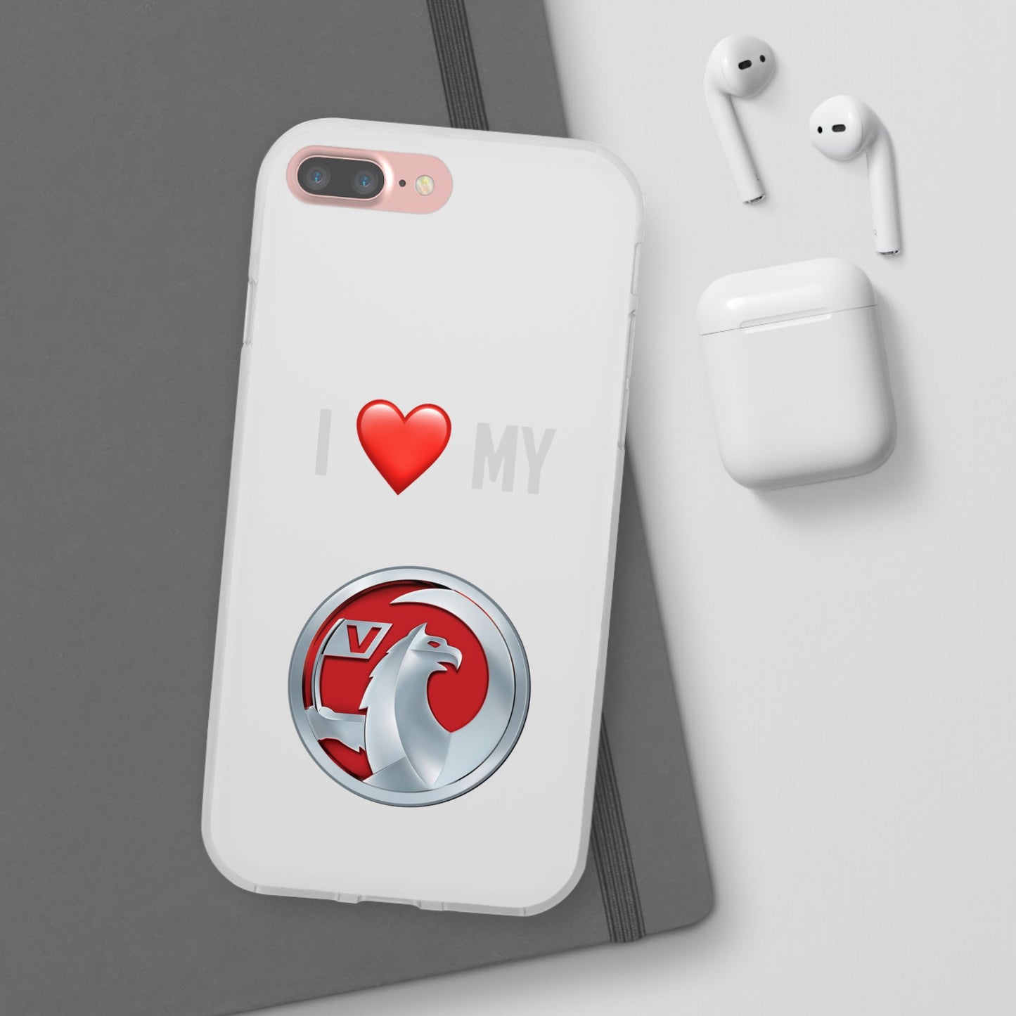 Vauxhall Phone Case - Flexible And Frosted TPU Plastic I Love My Vauxhall Phone Case