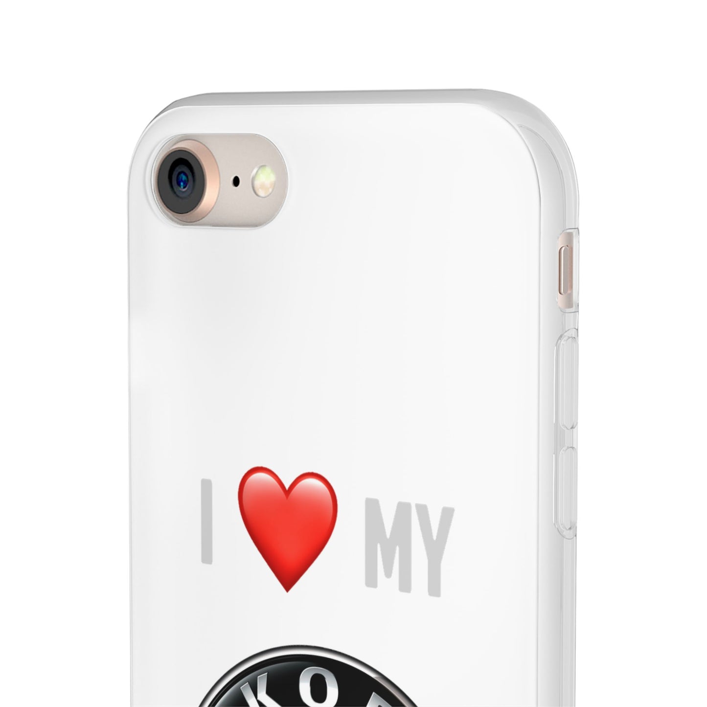 Skoda Phone Case - Flexible And Frosted TPU Plastic I Love My Skoda Phone Case