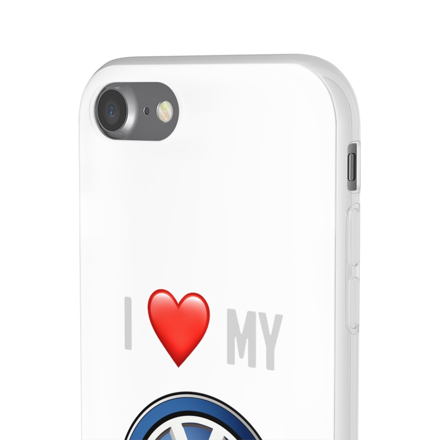Volkswagen Phone Case - Flexible And Frosted TPU Plastic I Love My Volkswagen Phone Case