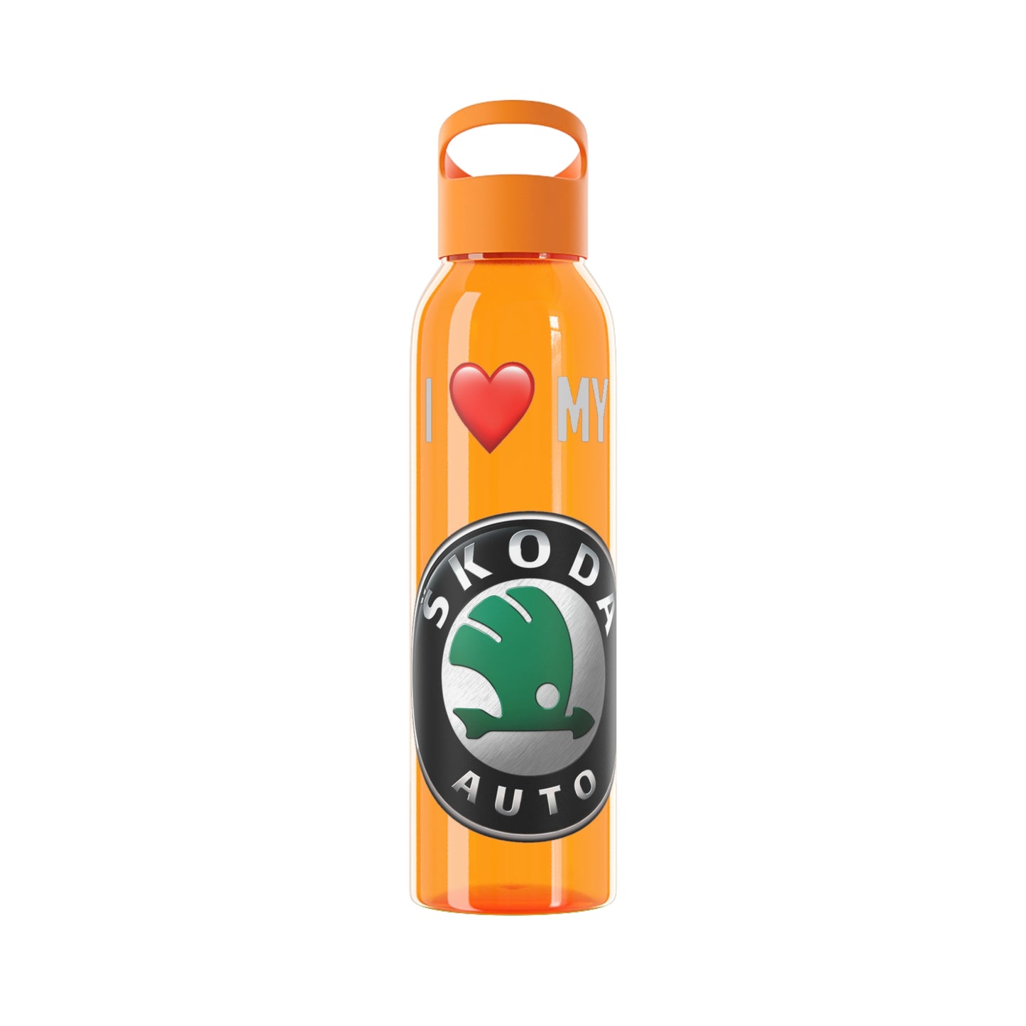 Skoda - I Love My Skoda 22oz Water Bottle