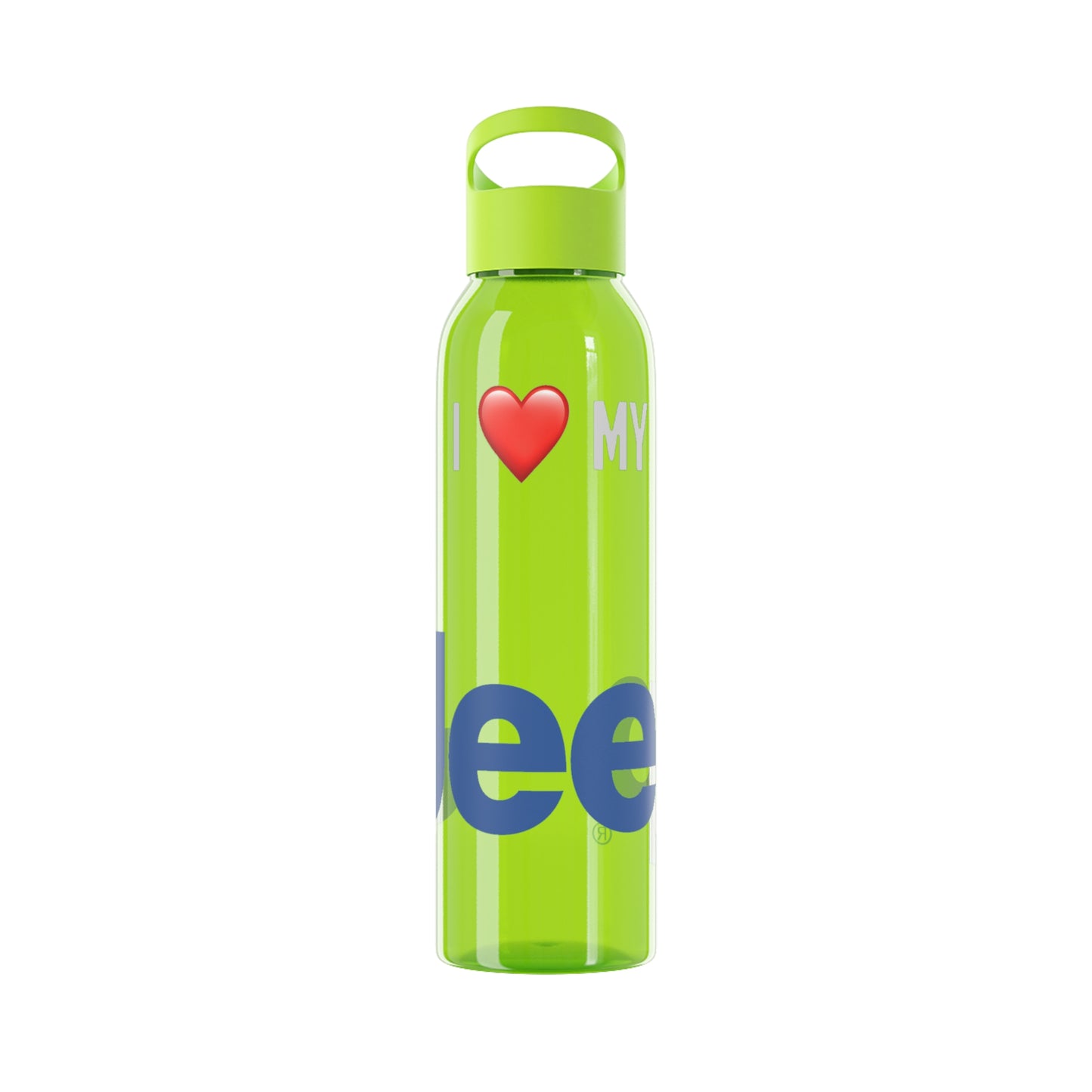 Jeep - I Love My Jeep 22oz Water Bottle
