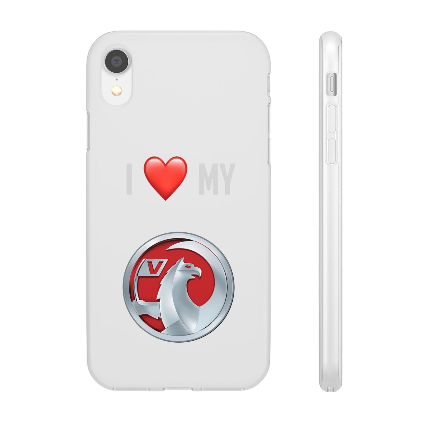 Vauxhall Phone Case - Flexible And Frosted TPU Plastic I Love My Vauxhall Phone Case