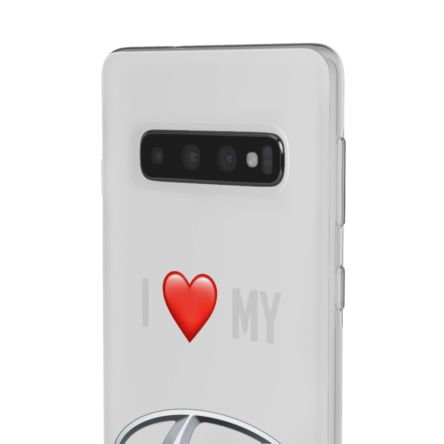 Hyundai Phone Case - Flexible And Frosted TPU Plastic I Love My Hyundai Phone Case