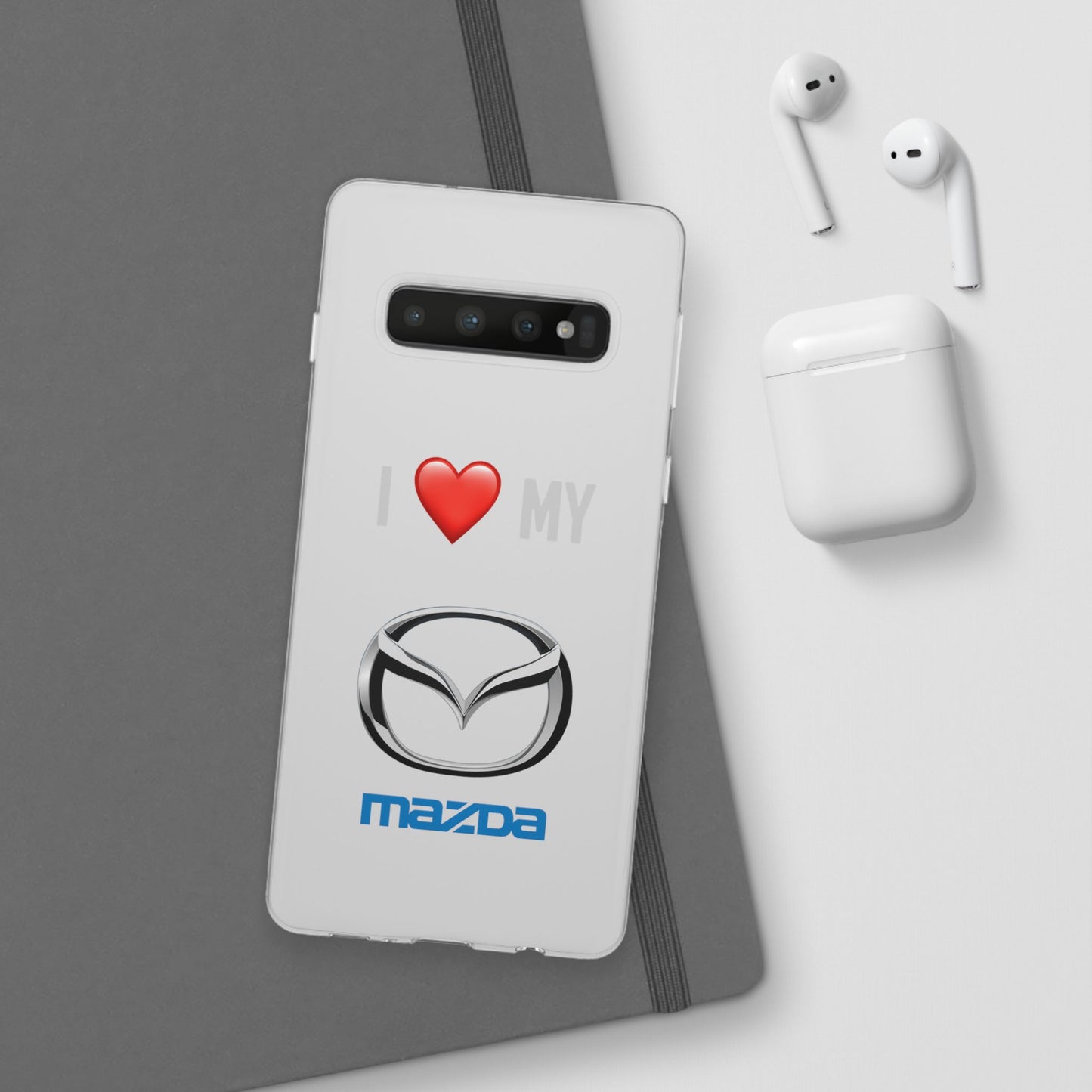 Mazda Phone Case - Flexible And Frosted TPU Plastic I Love My Mazda Phone Case