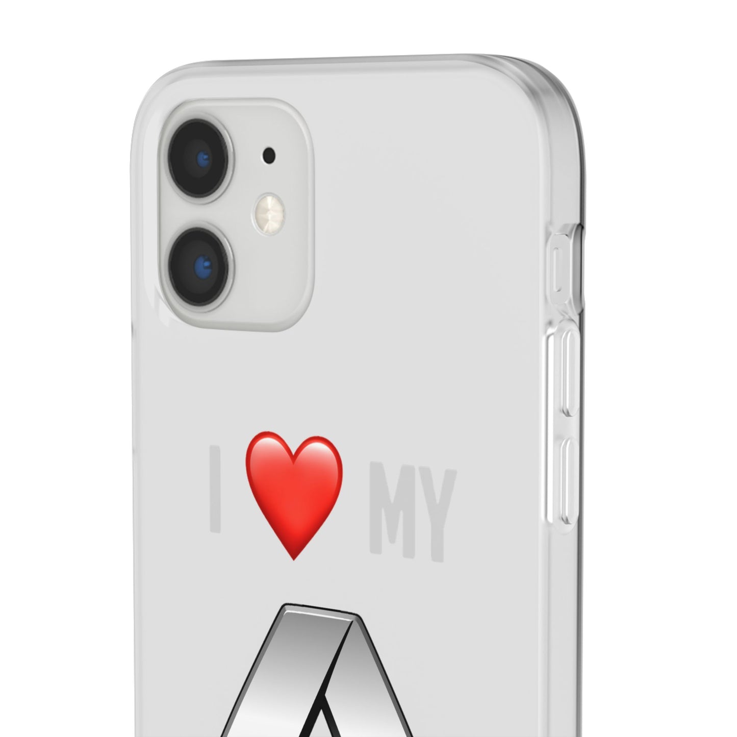 Renault Phone Case - Flexible And Frosted TPU Plastic I Love My Renault Phone Case