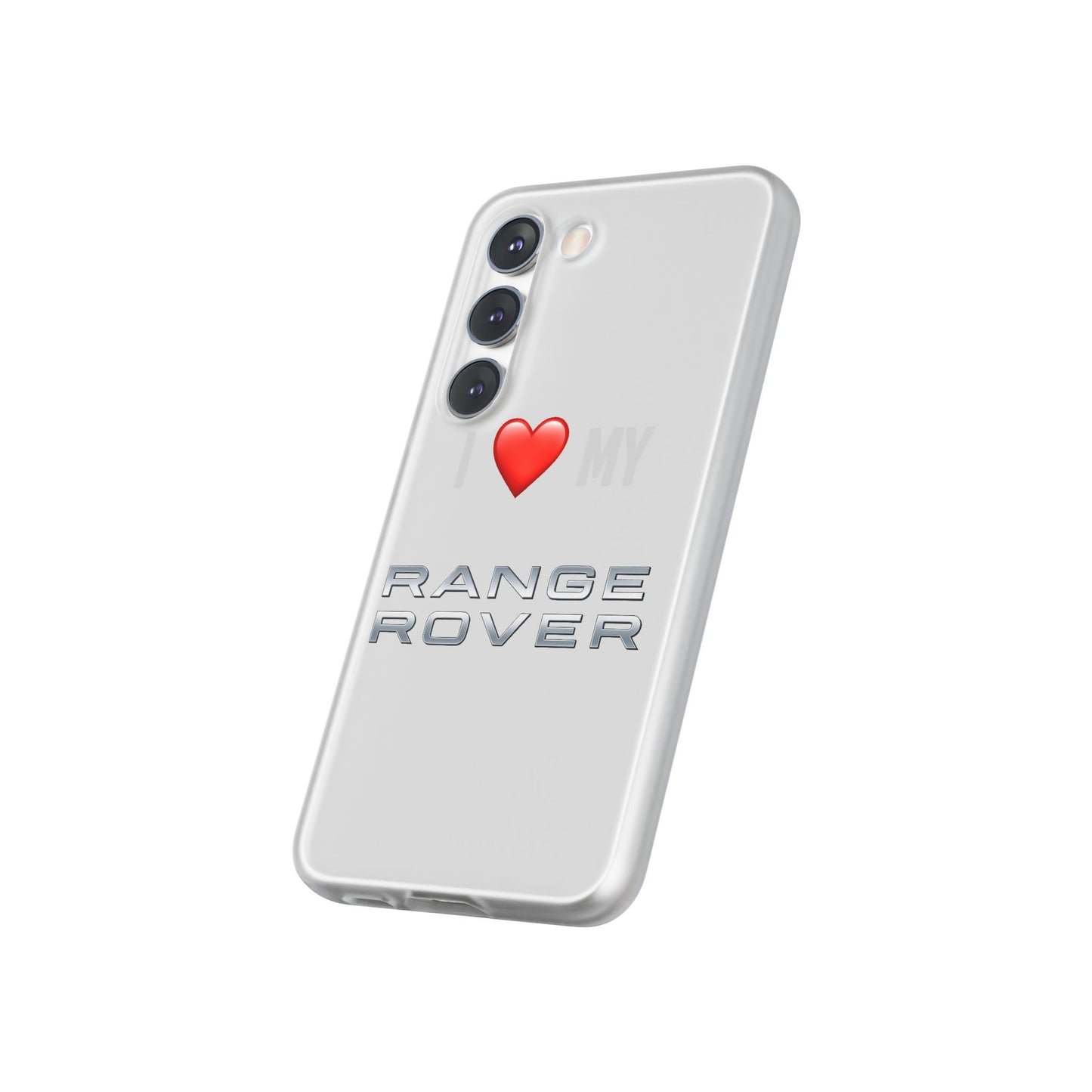Range Rover Phone Case - Flexible And Frosted TPU Plastic I Love My Range Rover Phone Case