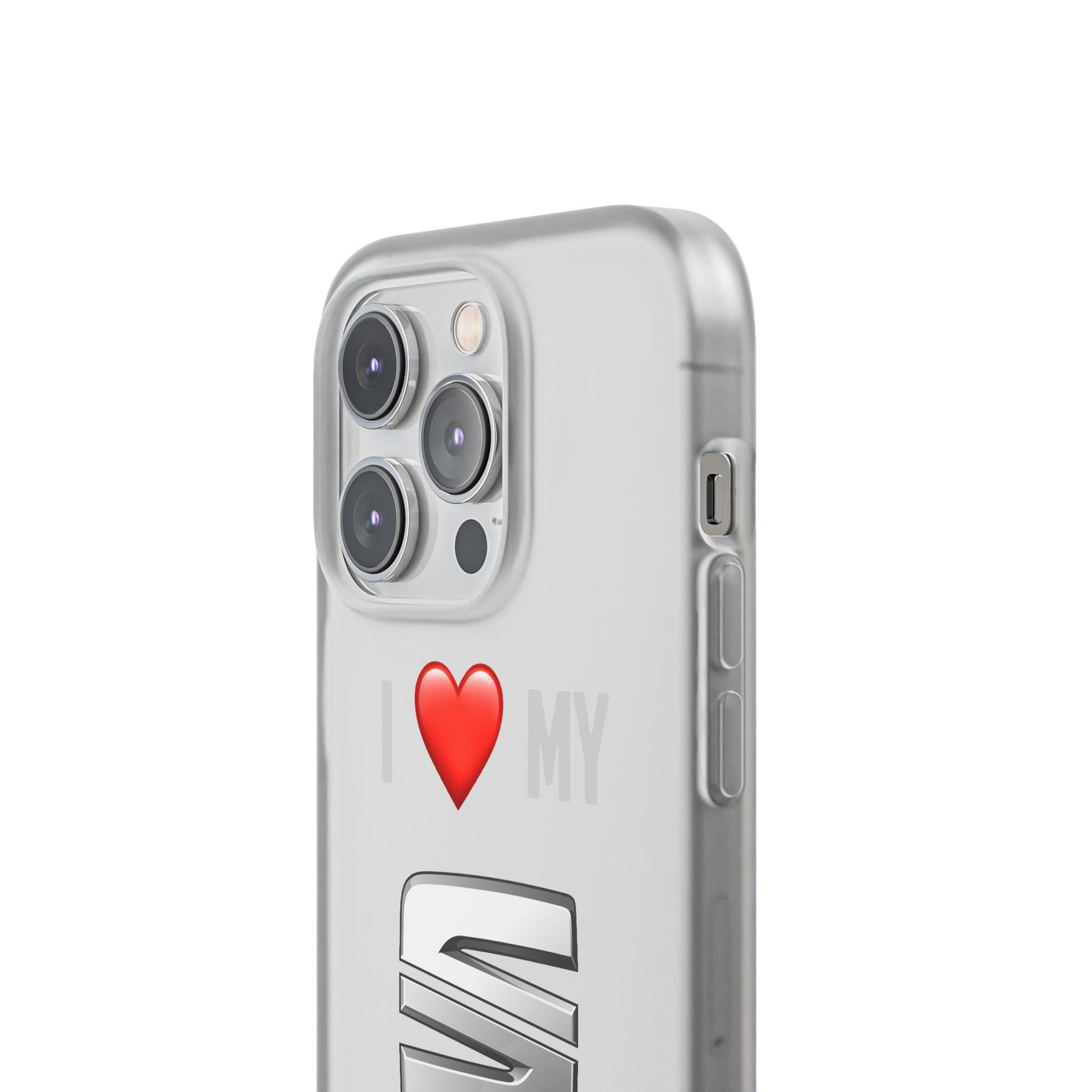 Seat Phone Case - Flexible And Frosted TPU Plastic I Love My Seat Phone Case