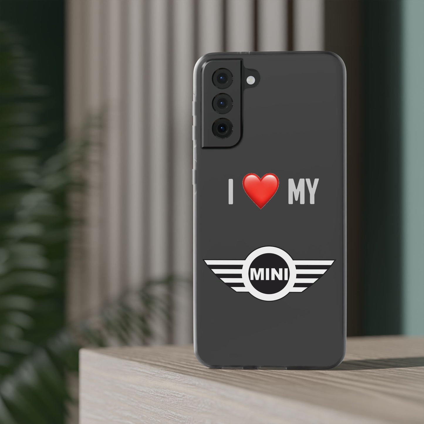Mini Phone Case - Flexible And Frosted TPU Plastic I Love My Mini Phone Case