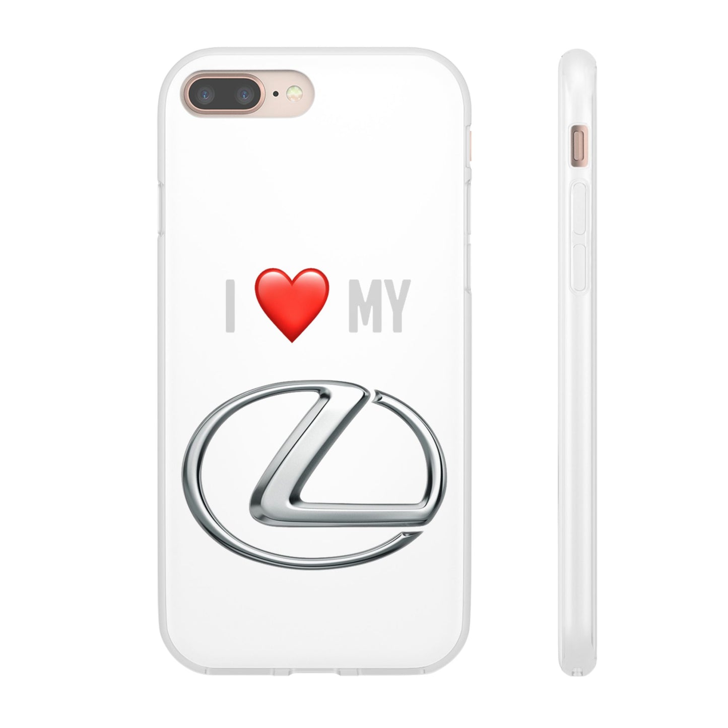 Lexus Phone Case - Flexible And Frosted TPU Plastic I Love My Lexus Phone Case