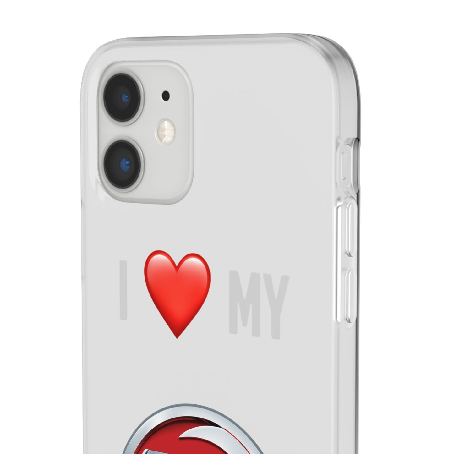 Vauxhall Phone Case - Flexible And Frosted TPU Plastic I Love My Vauxhall Phone Case