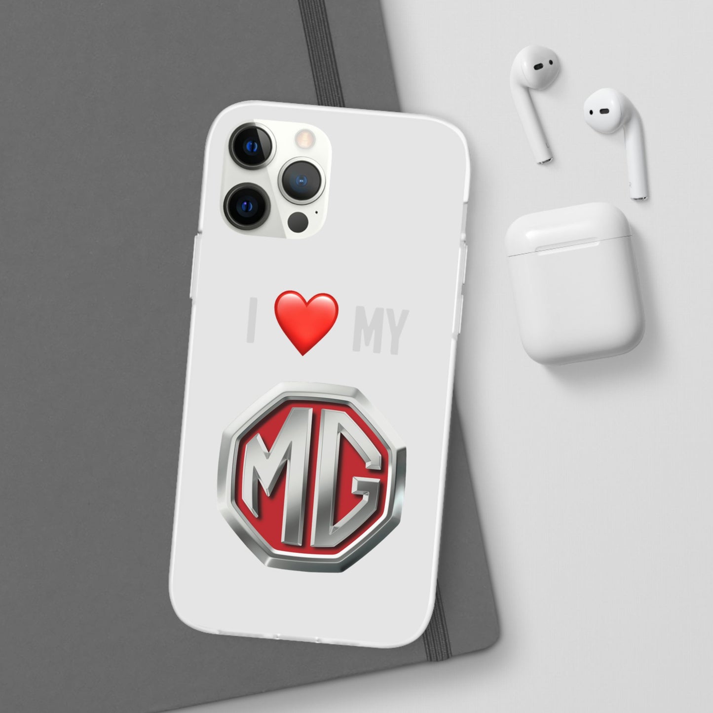 MG Phone Case - Flexible And Frosted TPU Plastic I Love My MG Phone Case