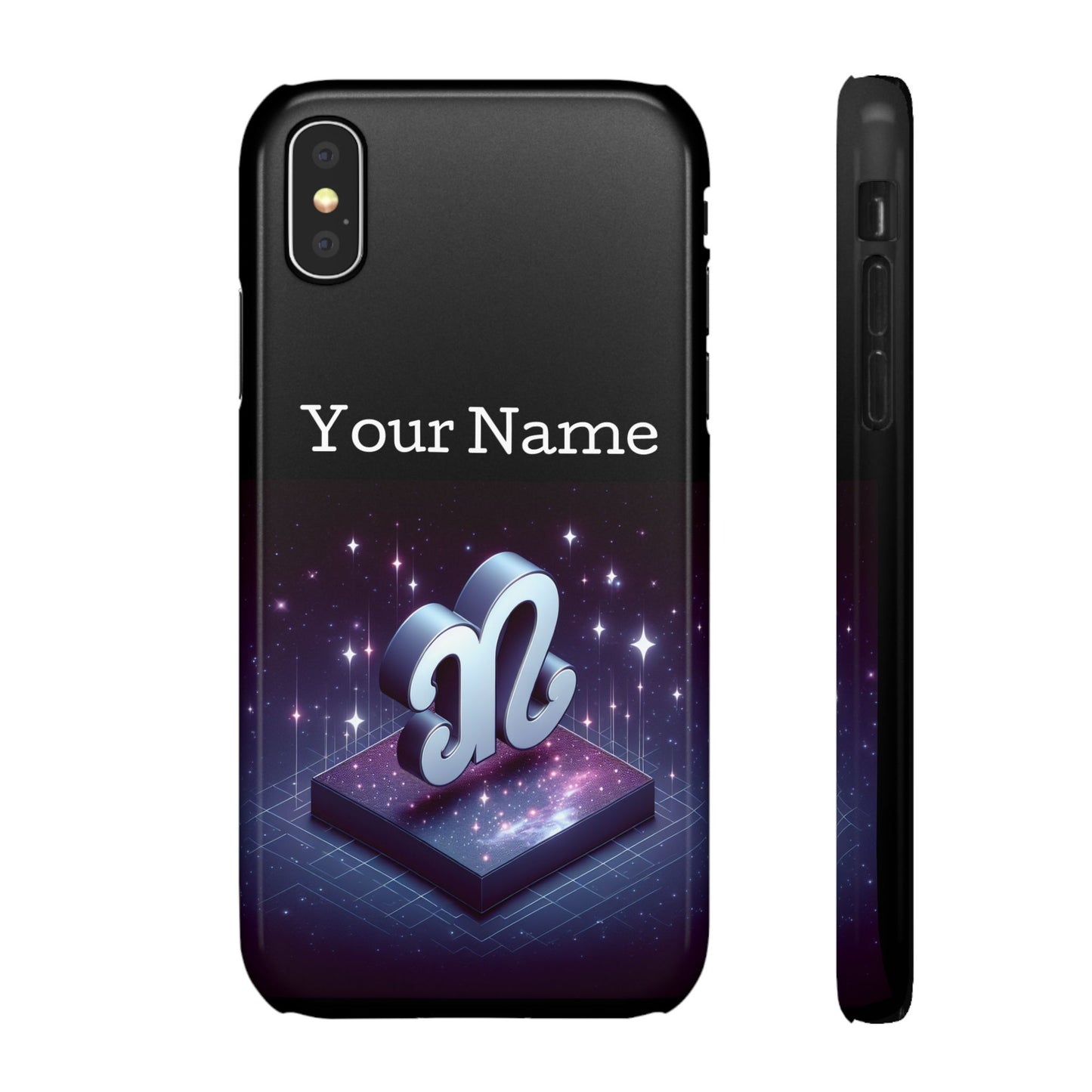 Capricorn Phone Case - Zodiac Polycarbonate Snap Case Phone Protection