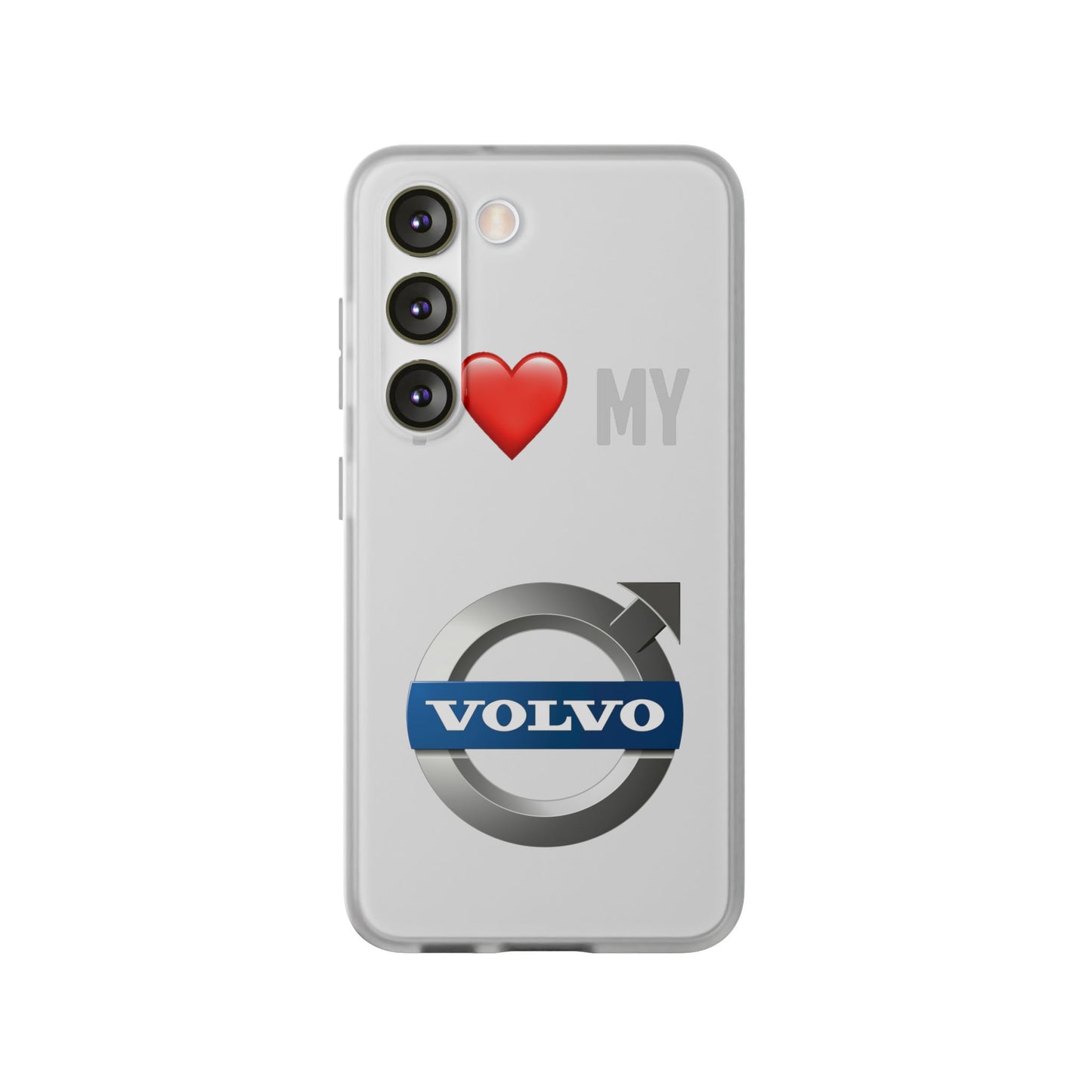 I  Love My Volvo Phone Case – Slim Flexible Protective Cover