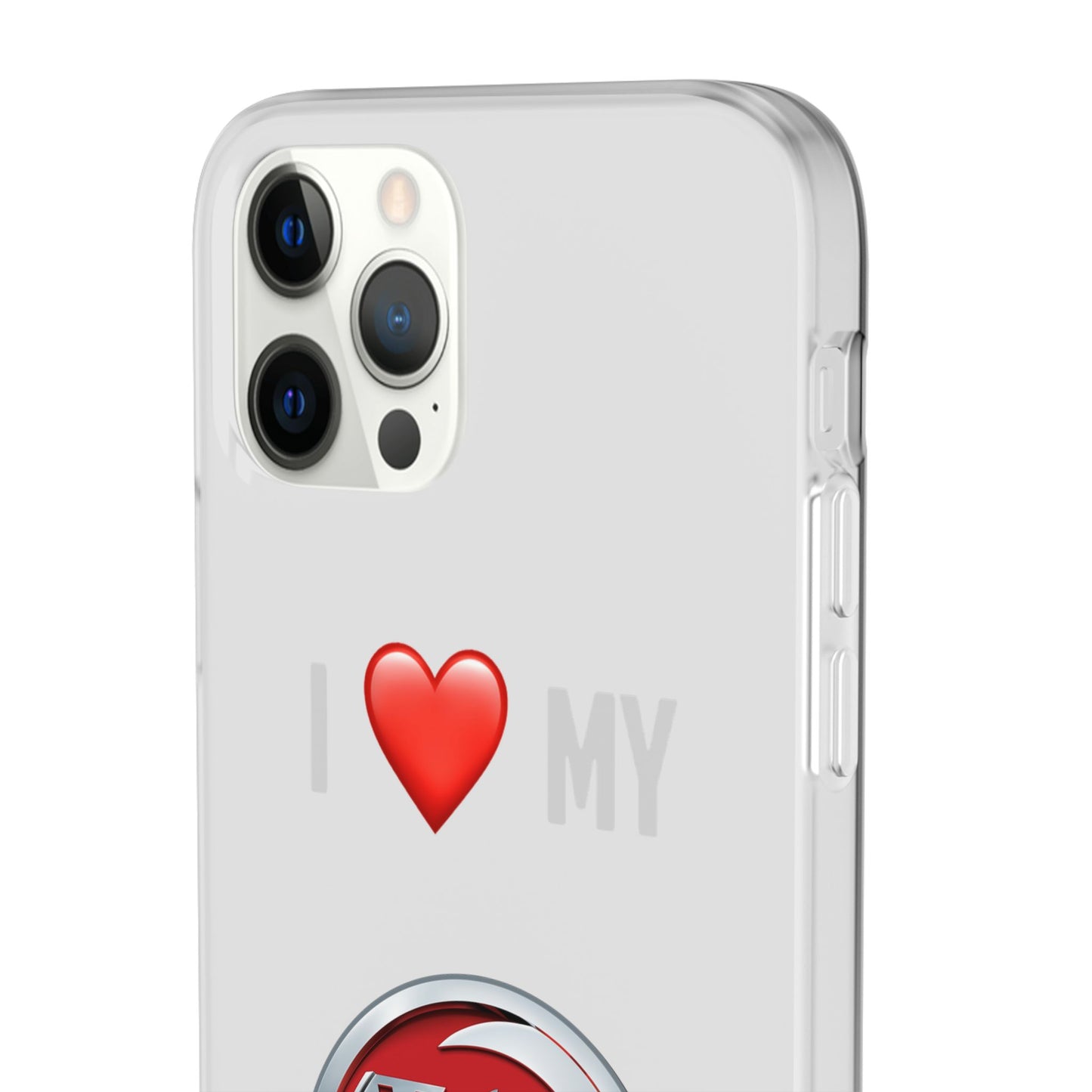 Vauxhall Phone Case - Flexible And Frosted TPU Plastic I Love My Vauxhall Phone Case