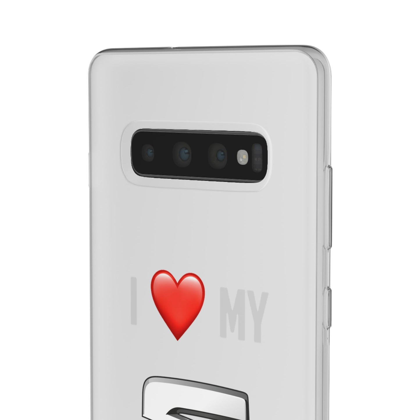 Seat Phone Case - Flexible And Frosted TPU Plastic I Love My Seat Phone Case