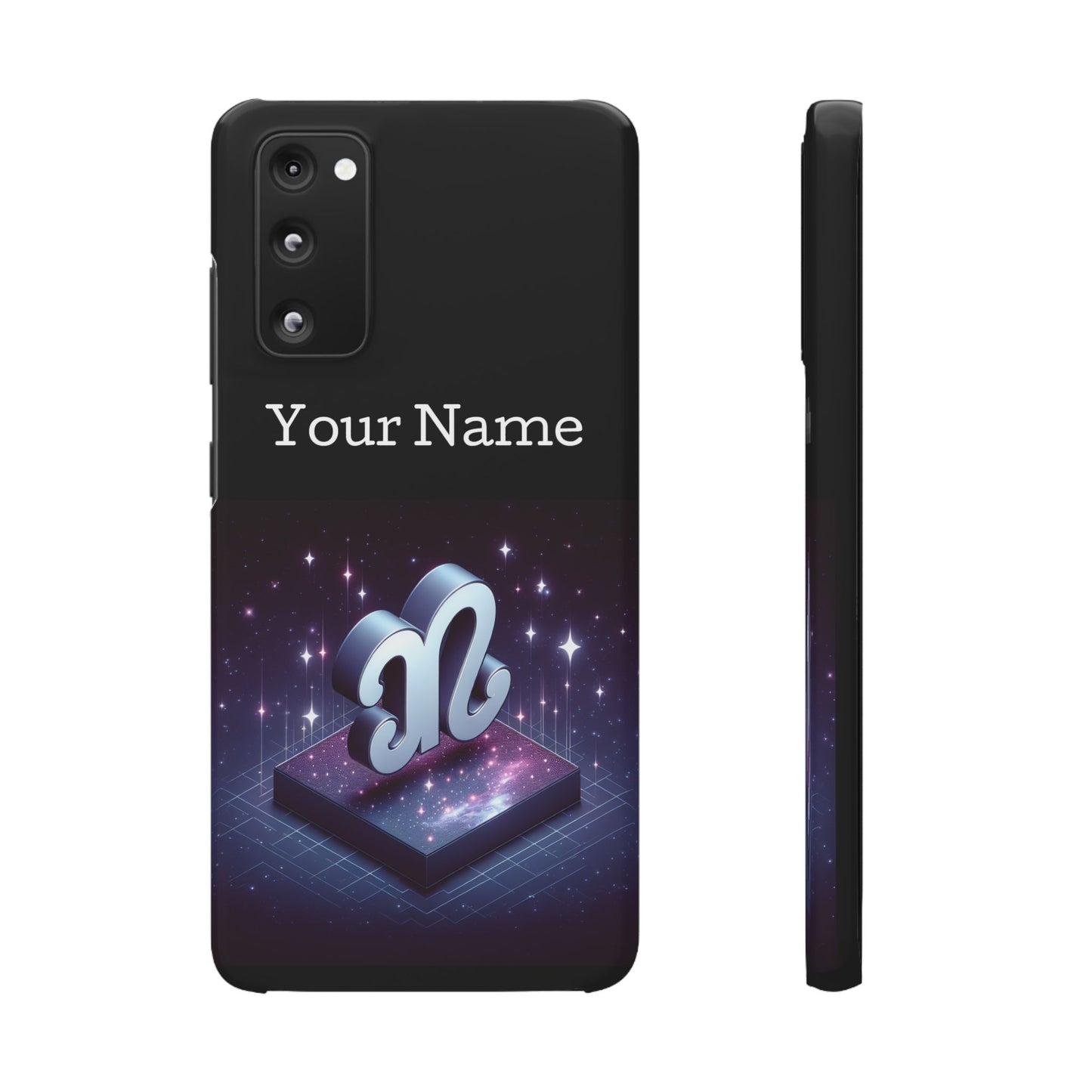Capricorn Phone Case - Zodiac Polycarbonate Snap Case Phone Protection