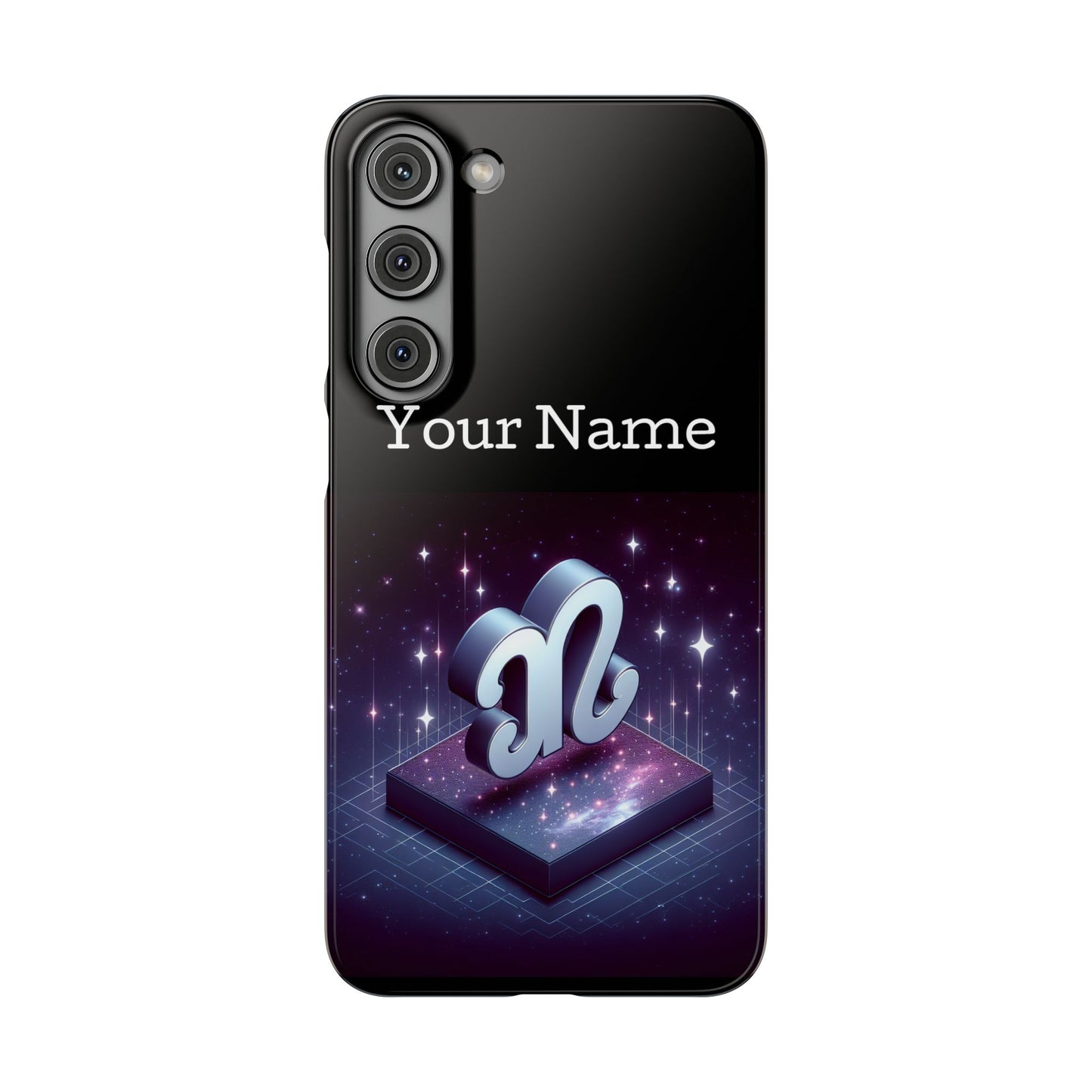 Capricorn Phone Case - Zodiac Polycarbonate Snap Case Phone Protection