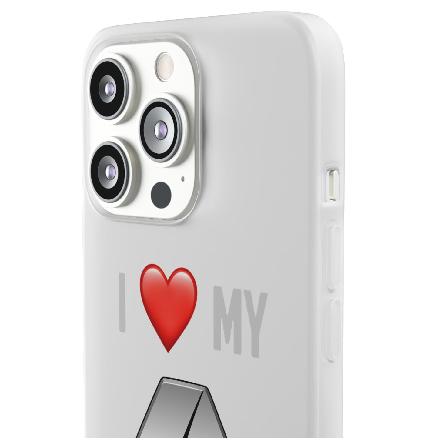 Renault Phone Case - Flexible And Frosted TPU Plastic I Love My Renault Phone Case