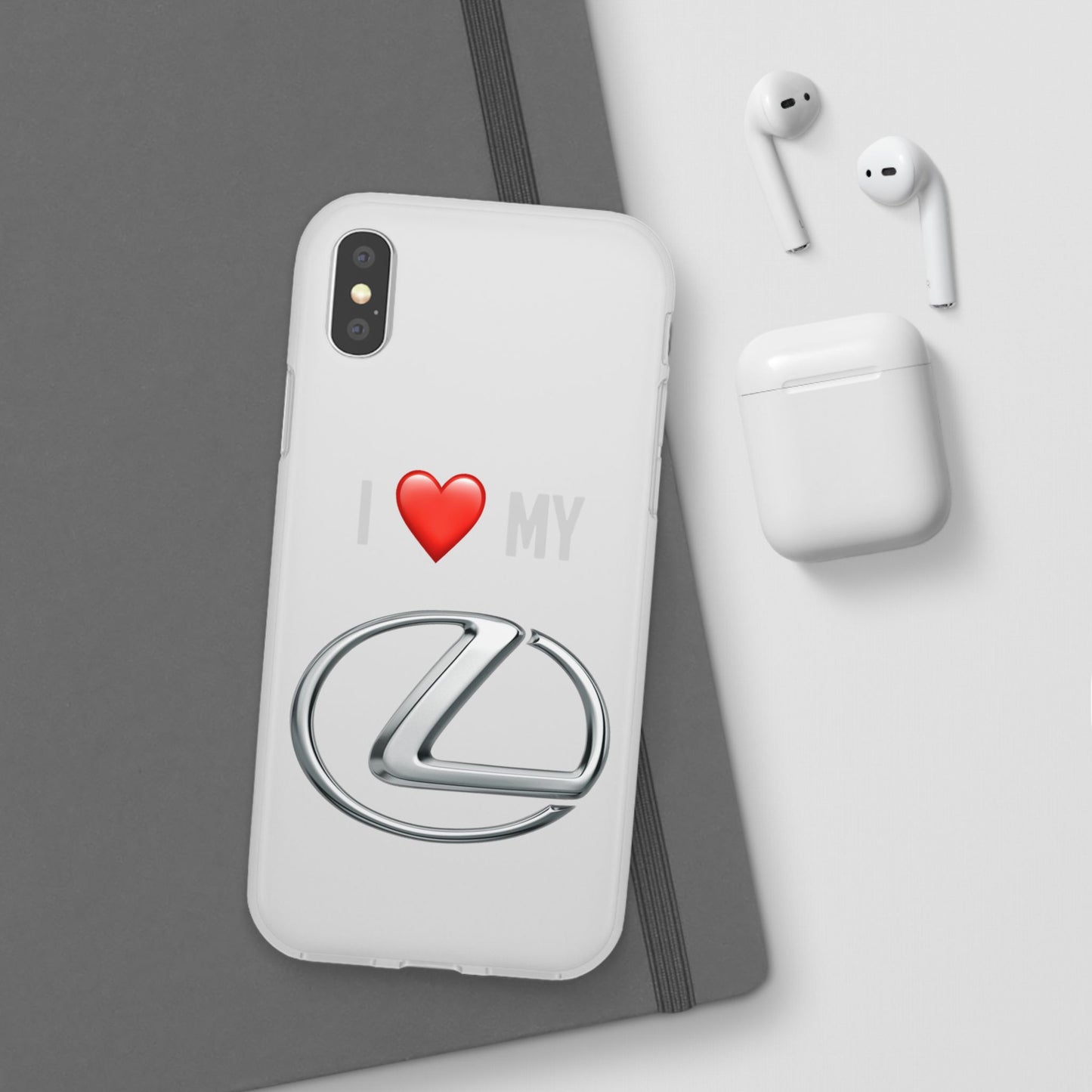 Lexus Phone Case - Flexible And Frosted TPU Plastic I Love My Lexus Phone Case