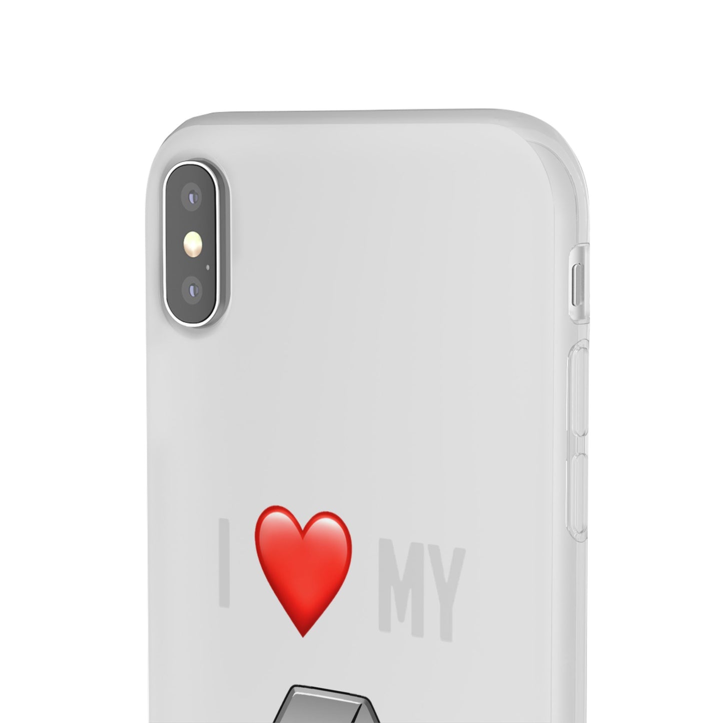 Renault Phone Case - Flexible And Frosted TPU Plastic I Love My Renault Phone Case