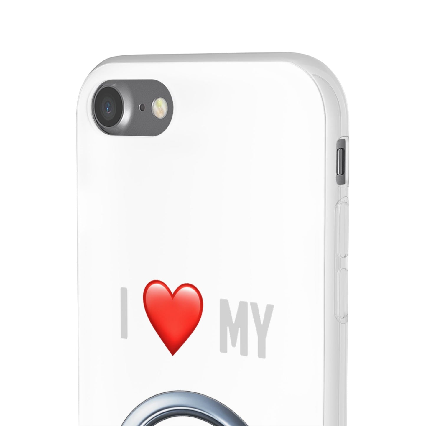 Nissan Phone Case - Flexible And Frosted TPU Plastic I Love My Nissan Phone Case