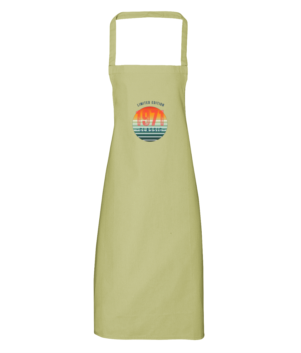 Limited Edition Classic 1971 Apron 100% Cotton GC