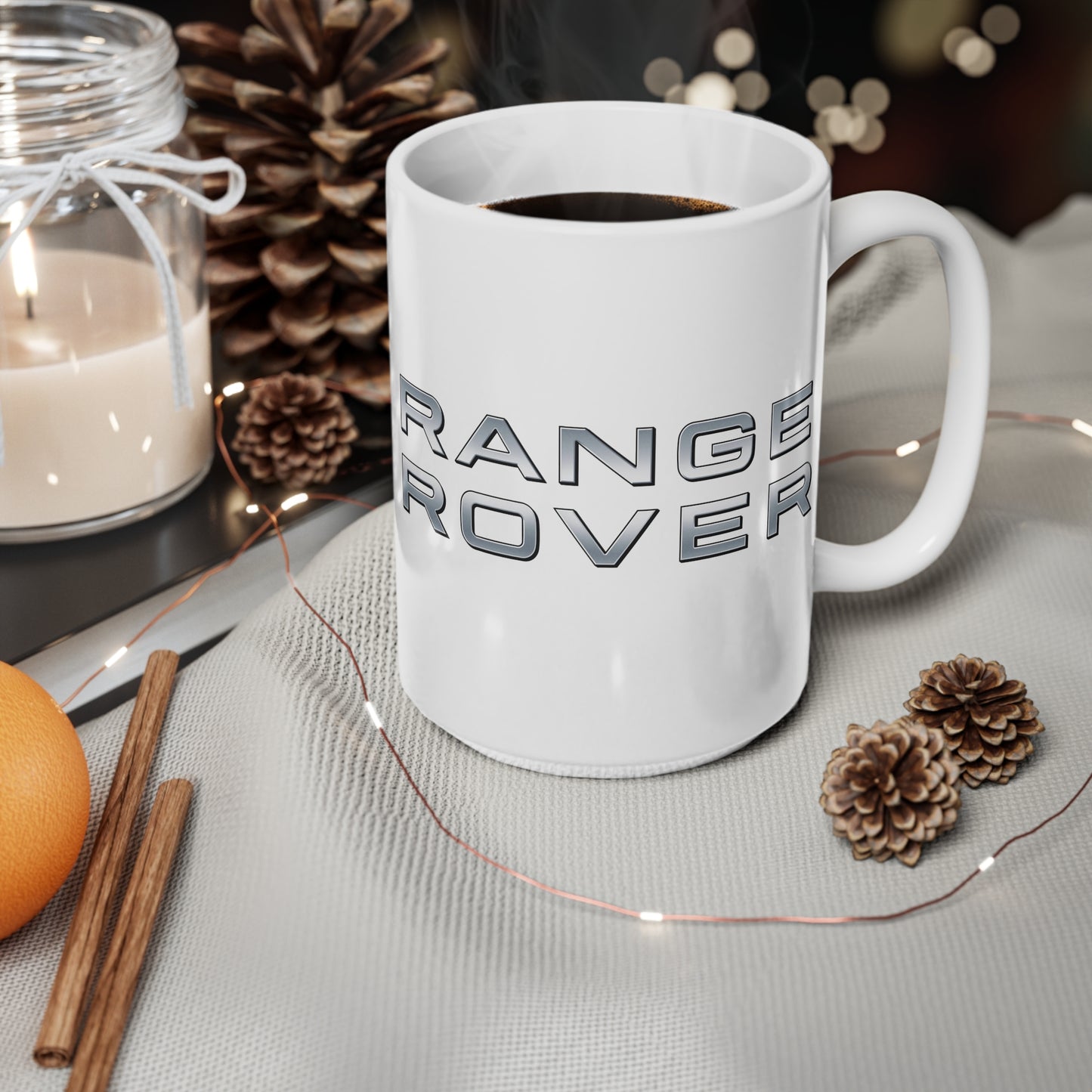 Range Rover  - I Love my Range Rover White Ceramic Coffee Cup 11oz, 15oz