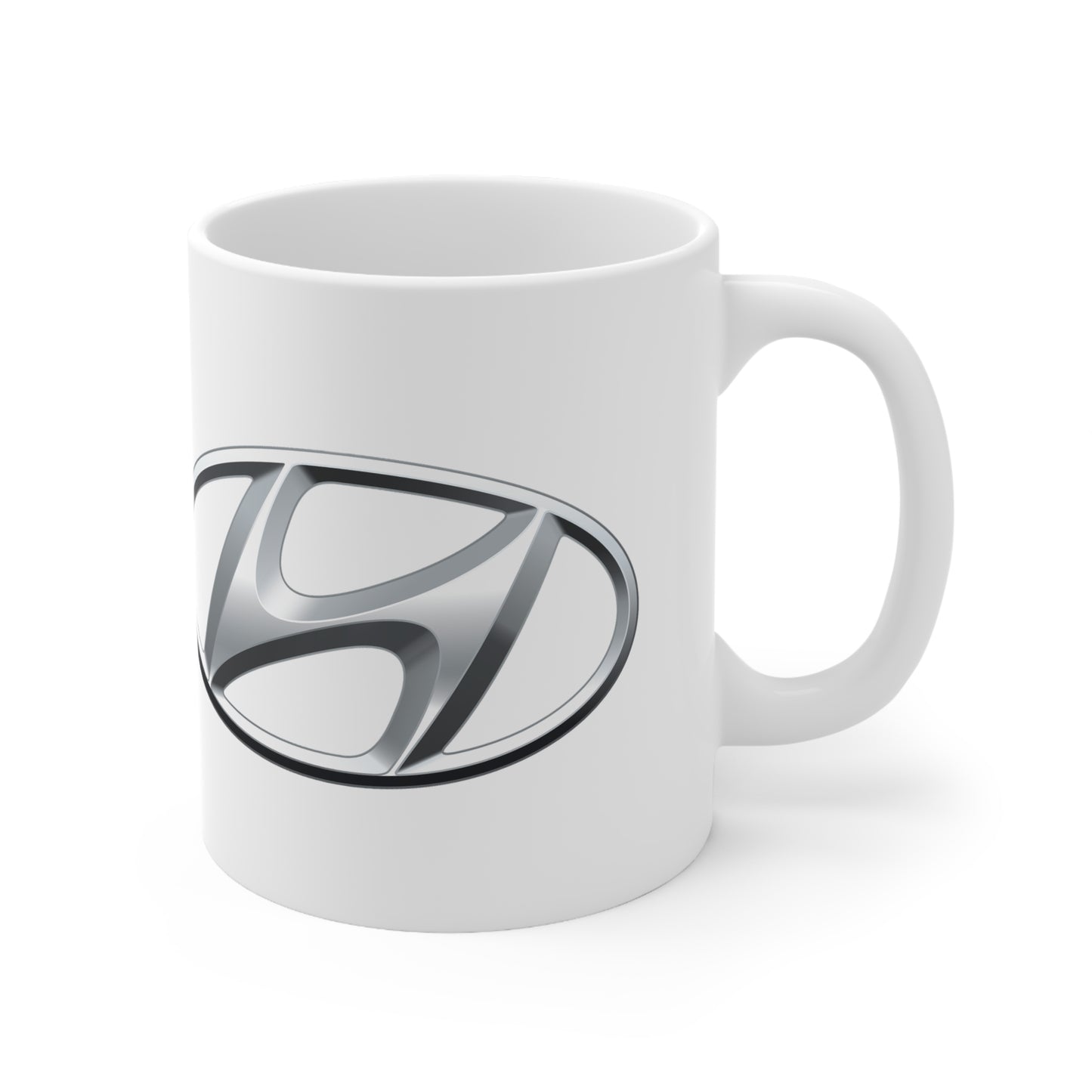 Hyundai  - I Love my Hyundai White Ceramic Coffee Cup 11oz, 15oz