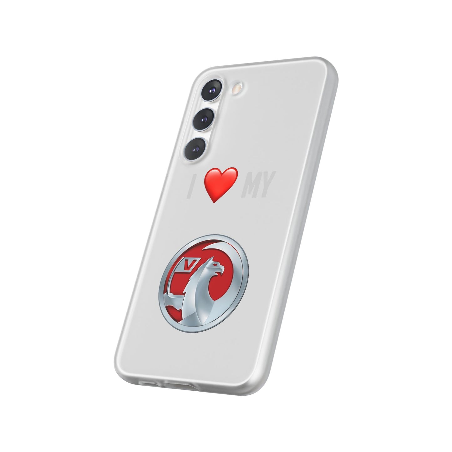 Vauxhall Phone Case - Flexible And Frosted TPU Plastic I Love My Vauxhall Phone Case