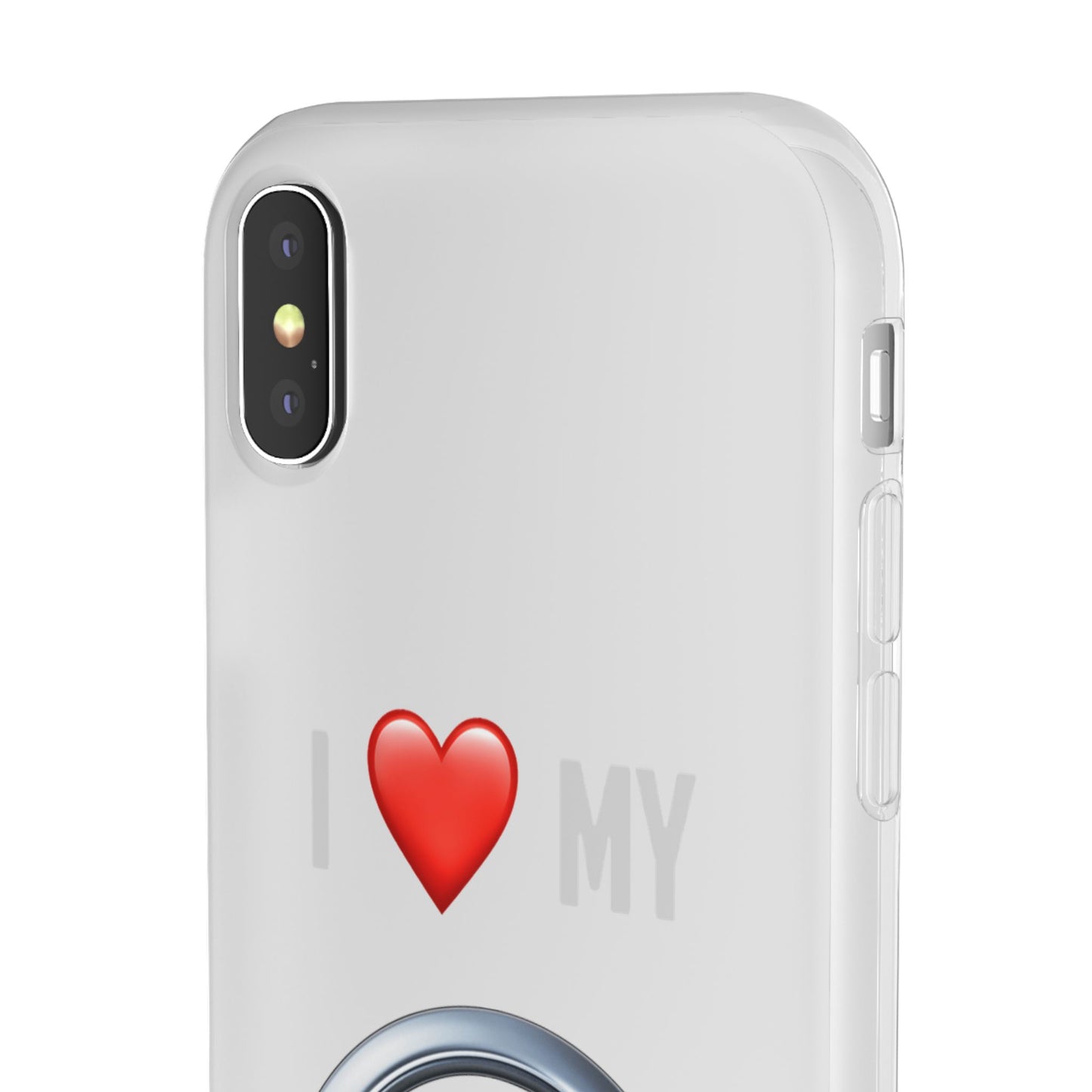 Nissan Phone Case - Flexible And Frosted TPU Plastic I Love My Nissan Phone Case