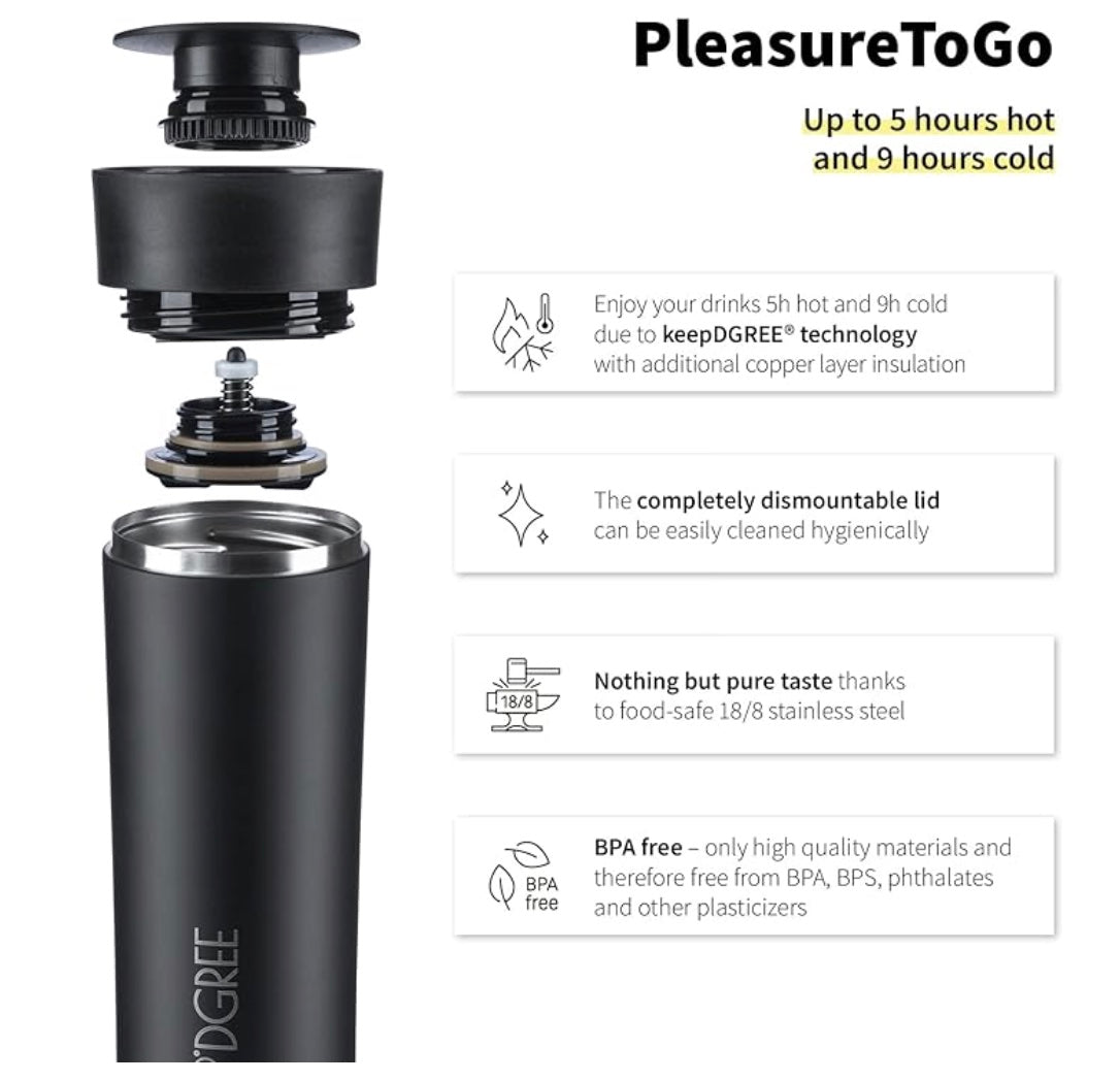 720°DGREE Travel Mug “PleasureToGo“