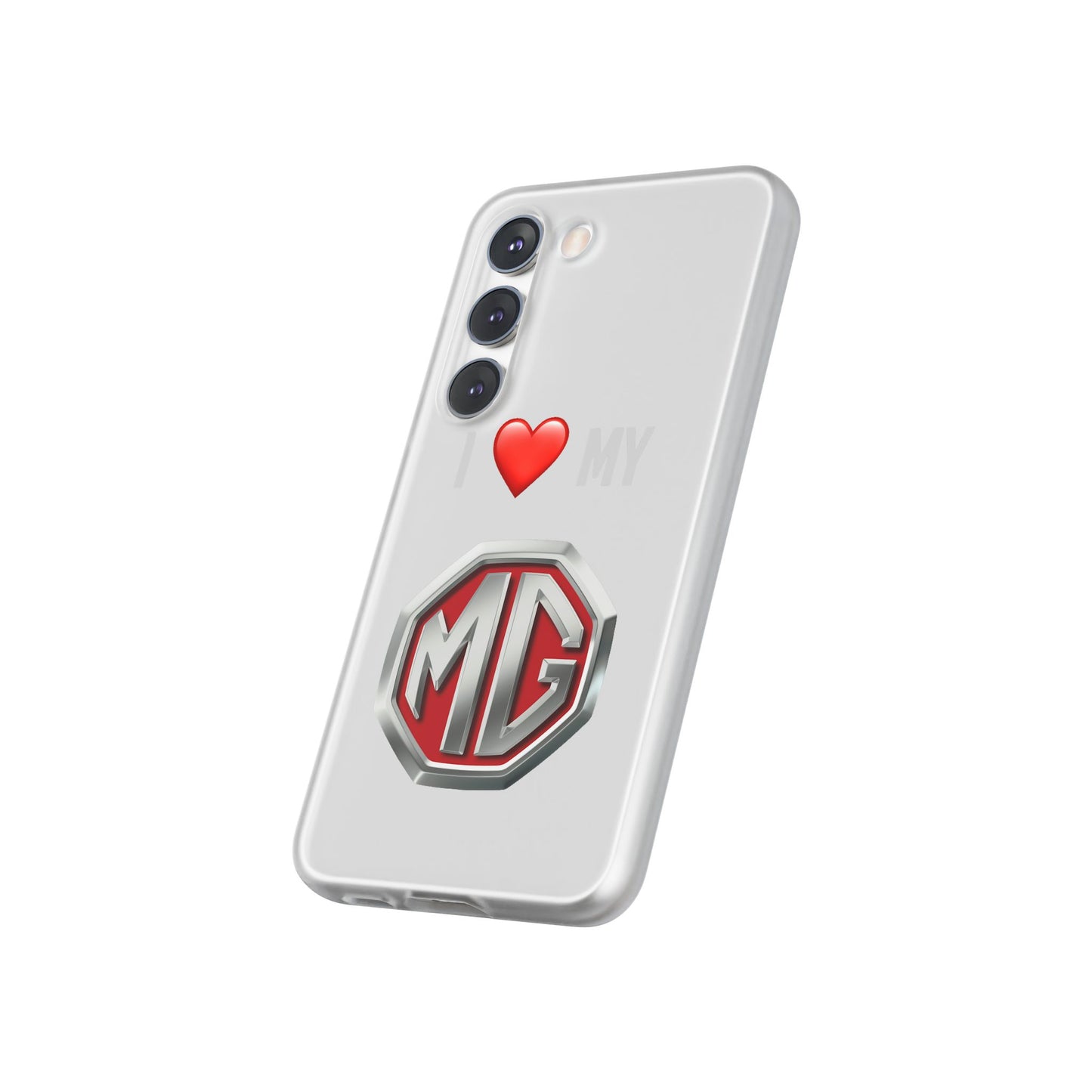 MG Phone Case - Flexible And Frosted TPU Plastic I Love My MG Phone Case