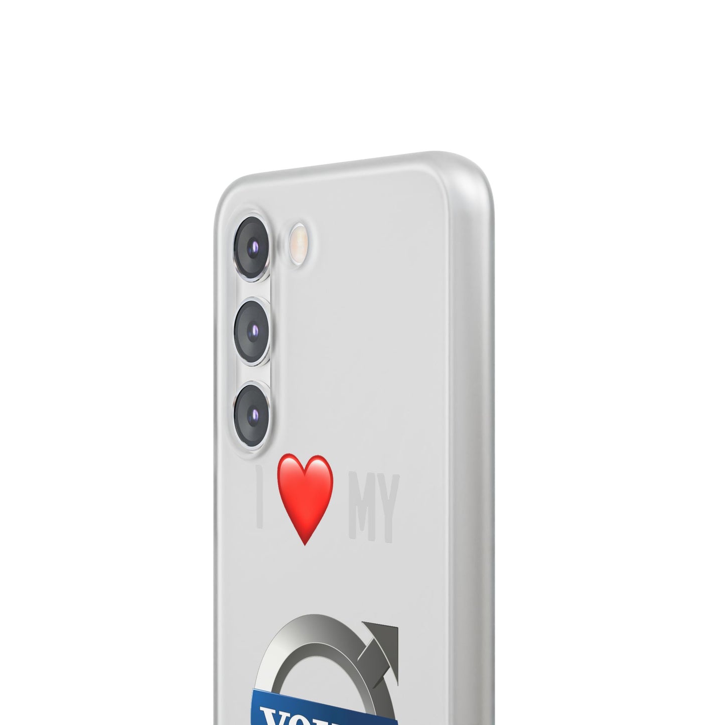 Volvo Phone Case - Flexible And Frosted TPU Plastic I Love My Volvo Phone Case