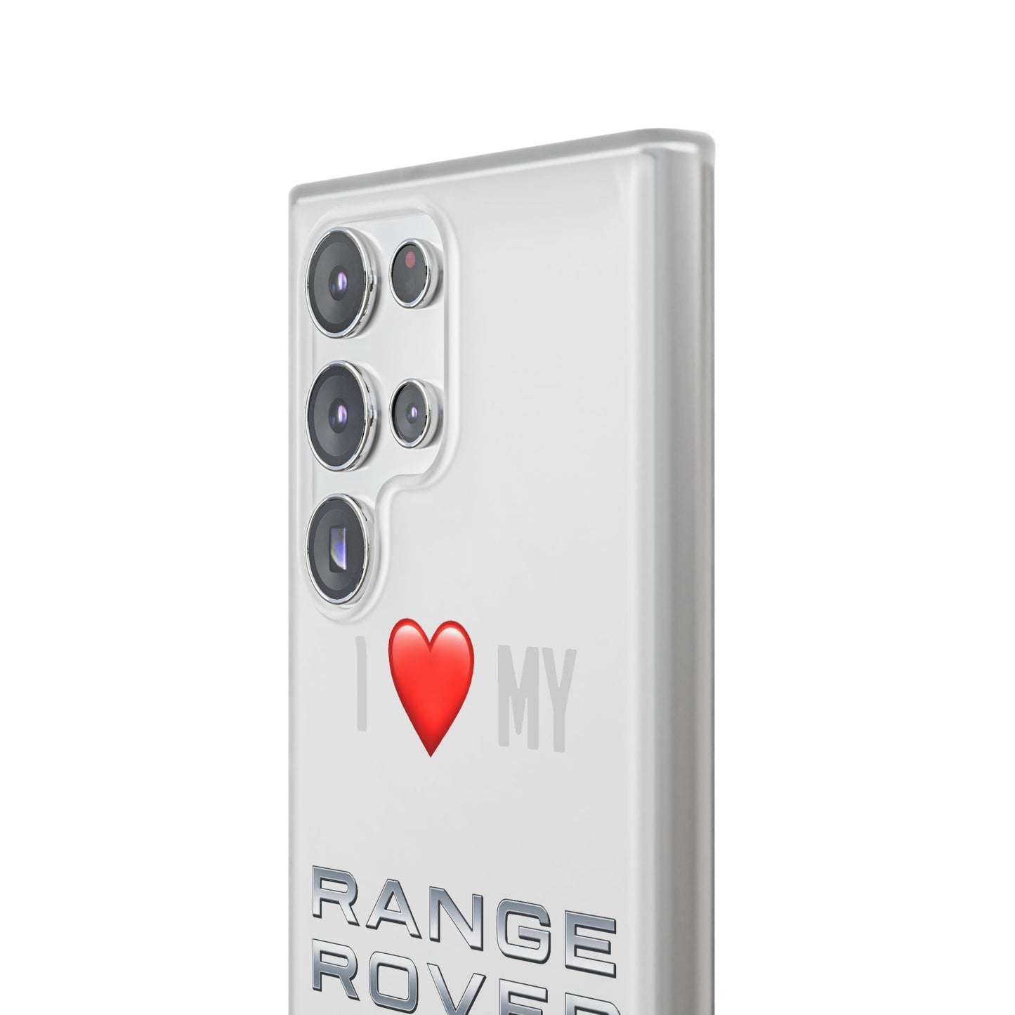 Range Rover Phone Case - Flexible And Frosted TPU Plastic I Love My Range Rover Phone Case