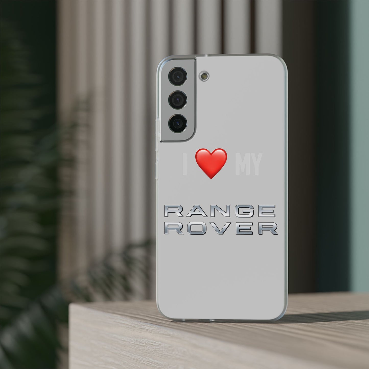 Range Rover Phone Case - Flexible And Frosted TPU Plastic I Love My Range Rover Phone Case