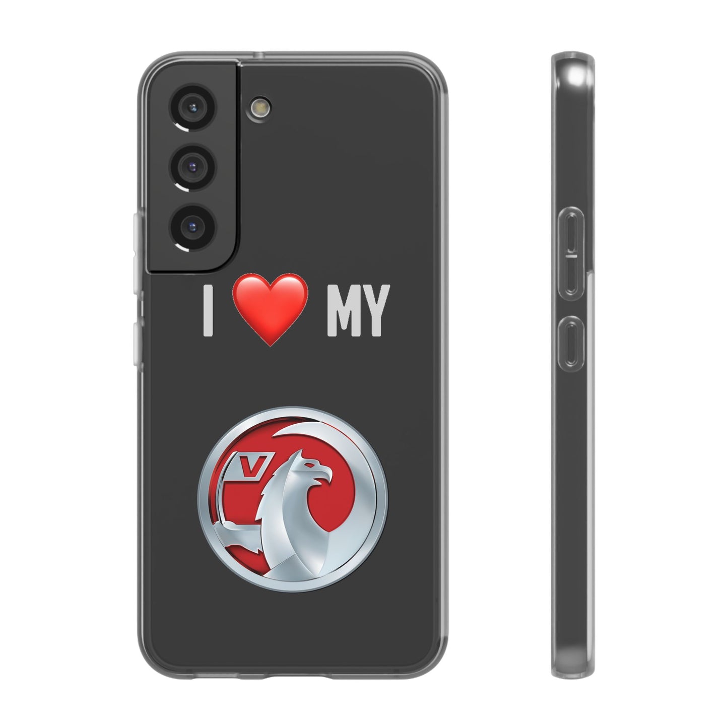 Vauxhall Phone Case - Flexible And Frosted TPU Plastic I Love My Vauxhall Phone Case