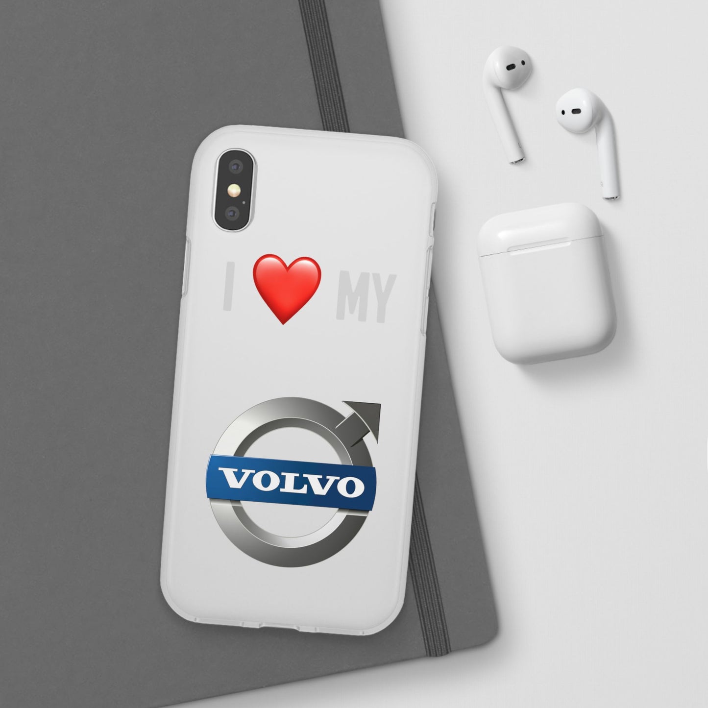 I  Love My Volvo Phone Case – Slim Flexible Protective Cover