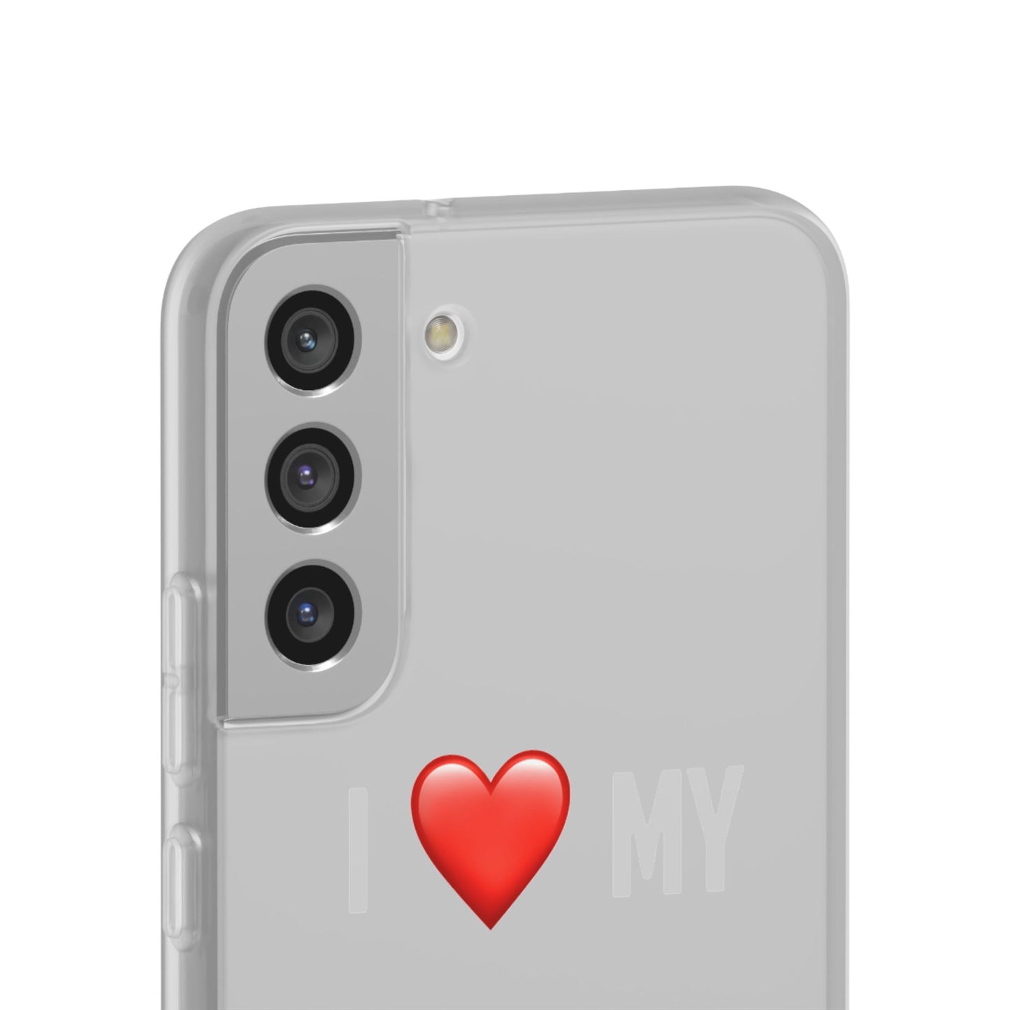 Abarth Phone Case - Flexible And Frosted TPU Plastic I Love My Abarth Phone Case