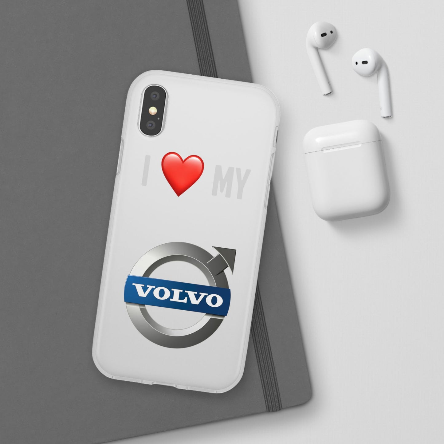 I  Love My Volvo Phone Case – Slim Flexible Protective Cover
