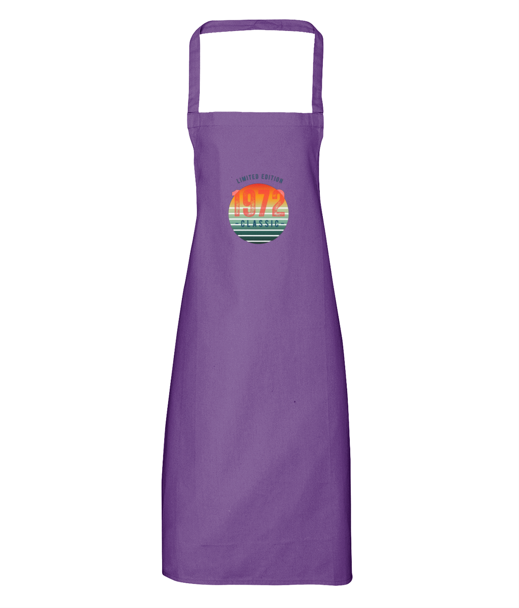 Limited Edition Classic 1972 Apron 100% Cotton GC