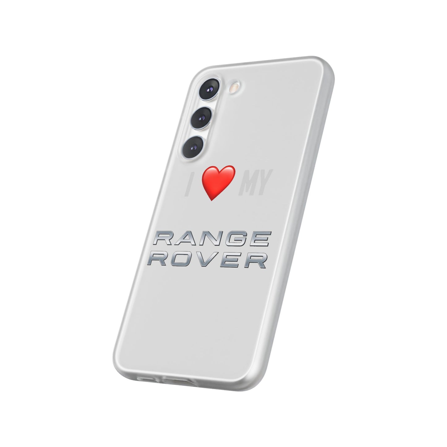 Range Rover Phone Case - Flexible And Frosted TPU Plastic I Love My Range Rover Phone Case