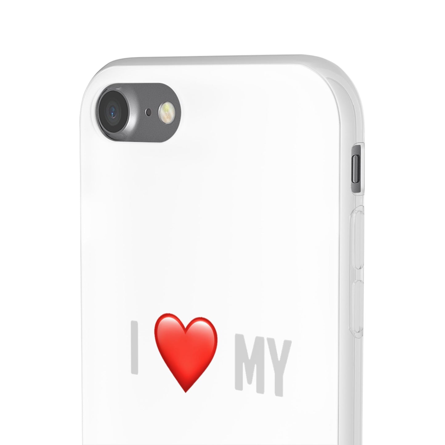 Mini Phone Case - Flexible And Frosted TPU Plastic I Love My Mini Phone Case