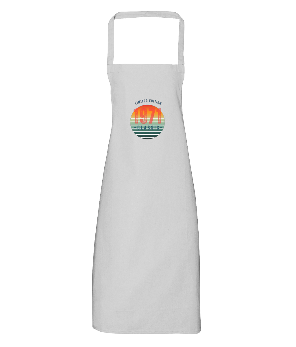 Limited Edition Classic 1971 Apron 100% Cotton GC
