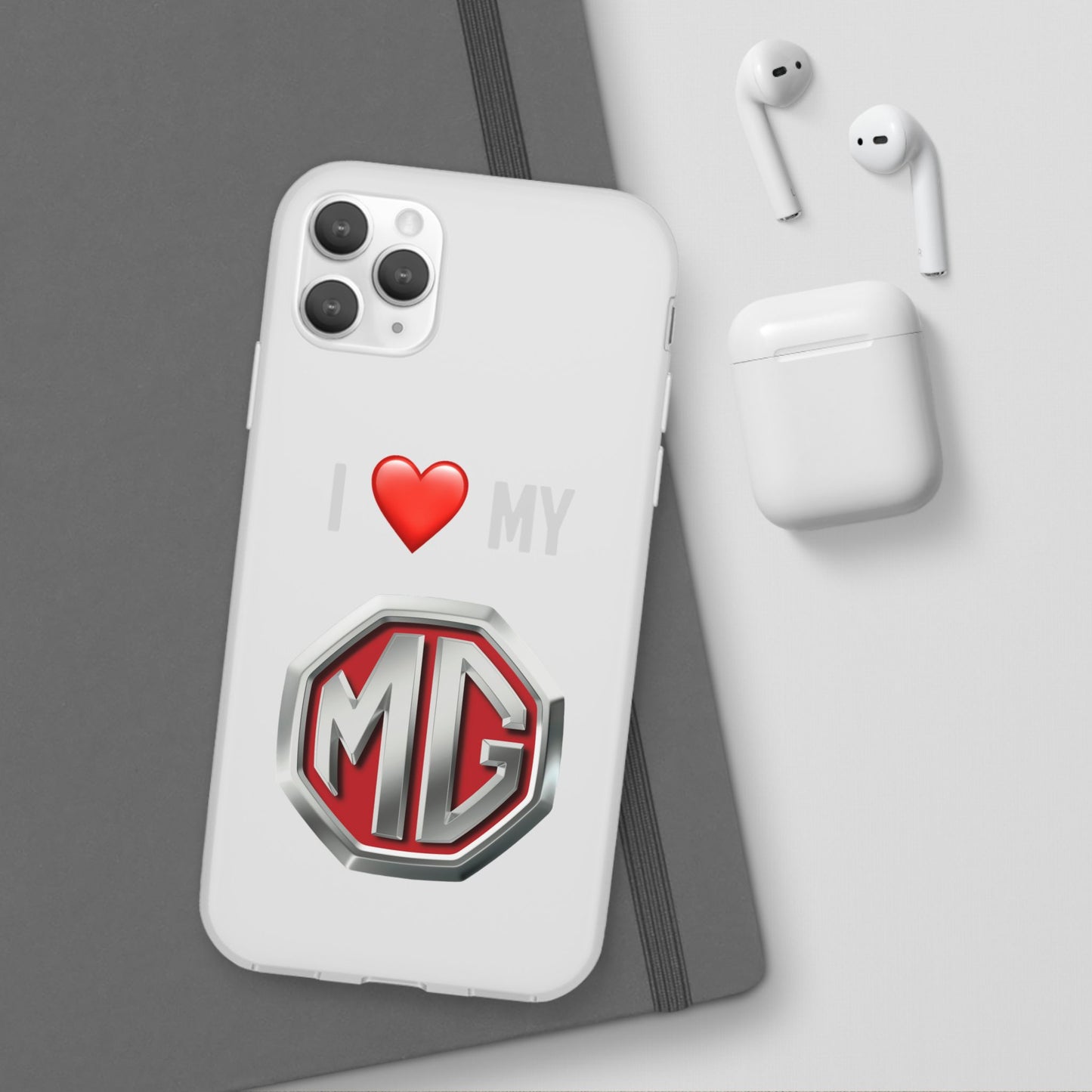 MG Phone Case - Flexible And Frosted TPU Plastic I Love My MG Phone Case