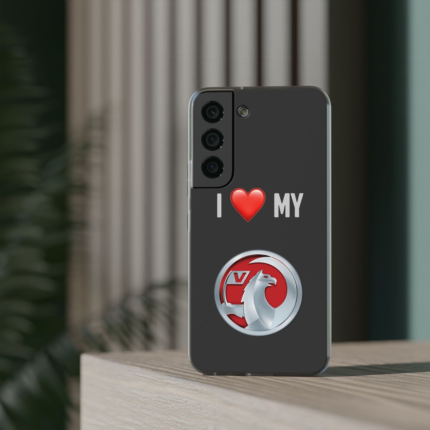 Vauxhall Phone Case - Flexible And Frosted TPU Plastic I Love My Vauxhall Phone Case