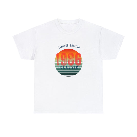 Personalised Custom Limited Edition 1986 Classic T-Shirt
